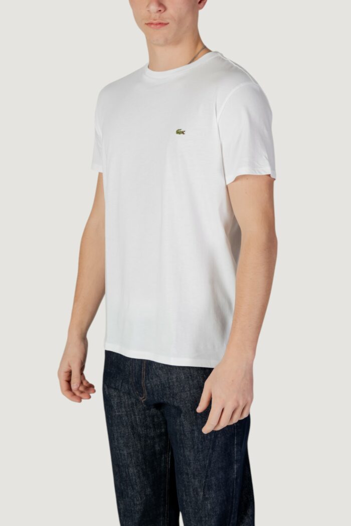 T-shirt LACOSTE  Bianco