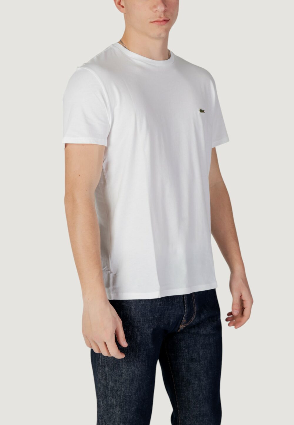 T-shirt LACOSTE Bianco - Foto 3