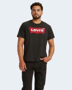 T-shirt Levi's® housemark tee Nero - Foto 1