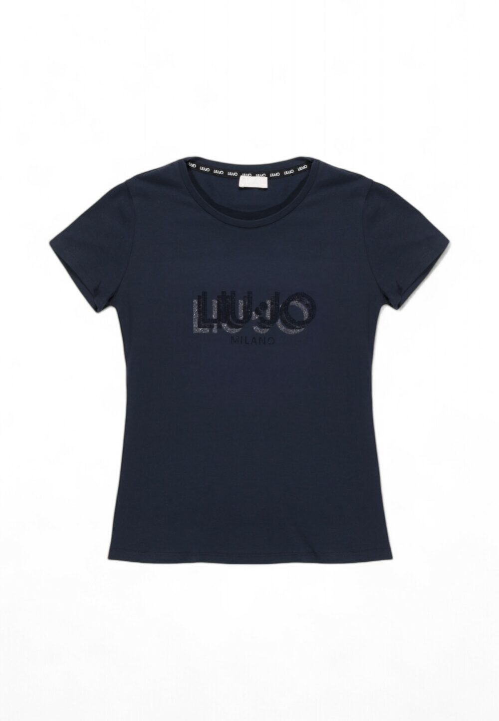 T-shirt Liu-Jo ecs moda m/c Blue scuro - Foto 5