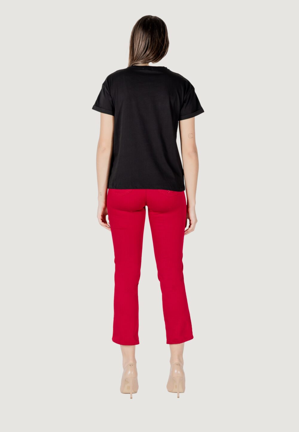 T-shirt Liu-Jo ecs moda m/c Nero - Foto 9