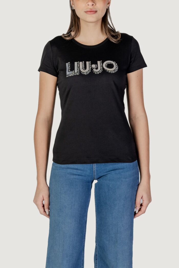 T-shirt Liu-Jo ecs moda m/c Nero
