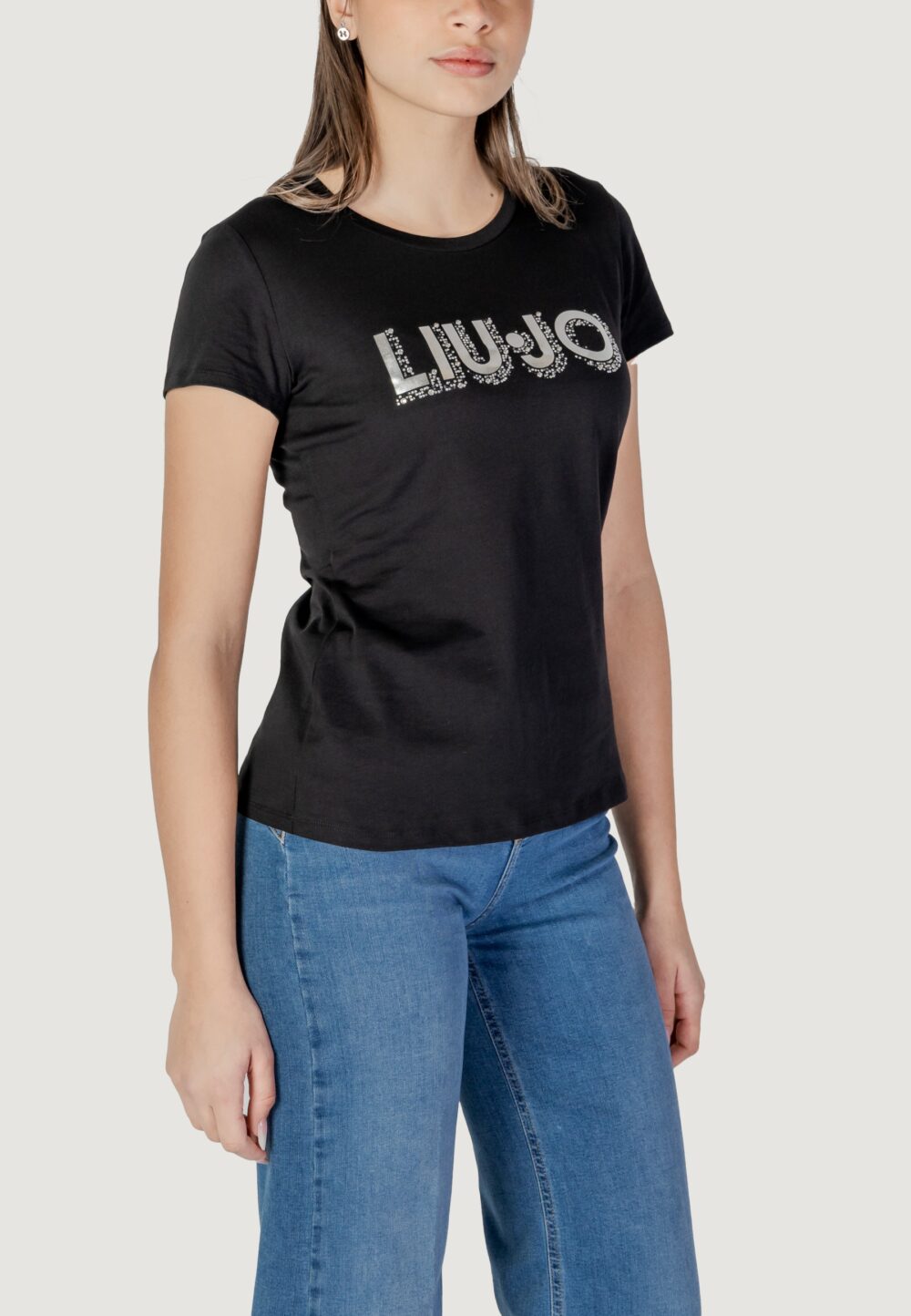 T-shirt Liu-Jo ecs moda m/c Nero - Foto 2