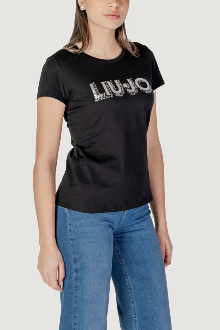 T-shirt Liu-Jo ecs moda m/c Nero