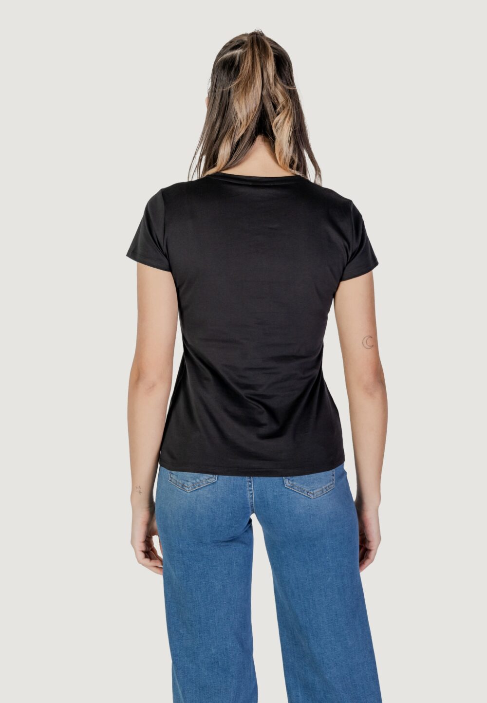 T-shirt Liu-Jo ecs moda m/c Nero - Foto 3