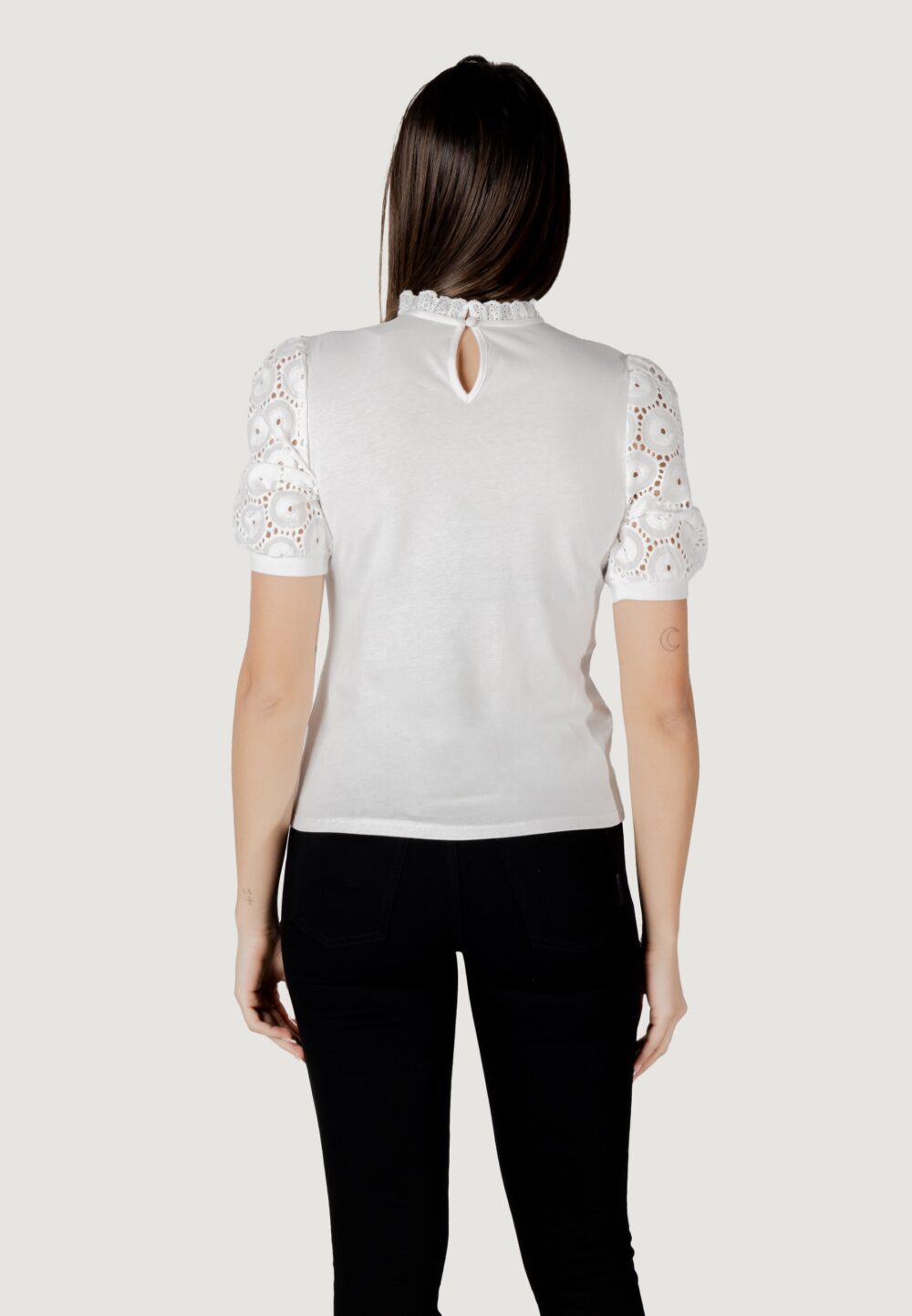 T-shirt Morgan De Toi Bianco - Foto 4