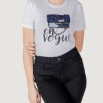 T-shirt Only onlemma life reg s/s lady top box jrs Panna - Foto 1