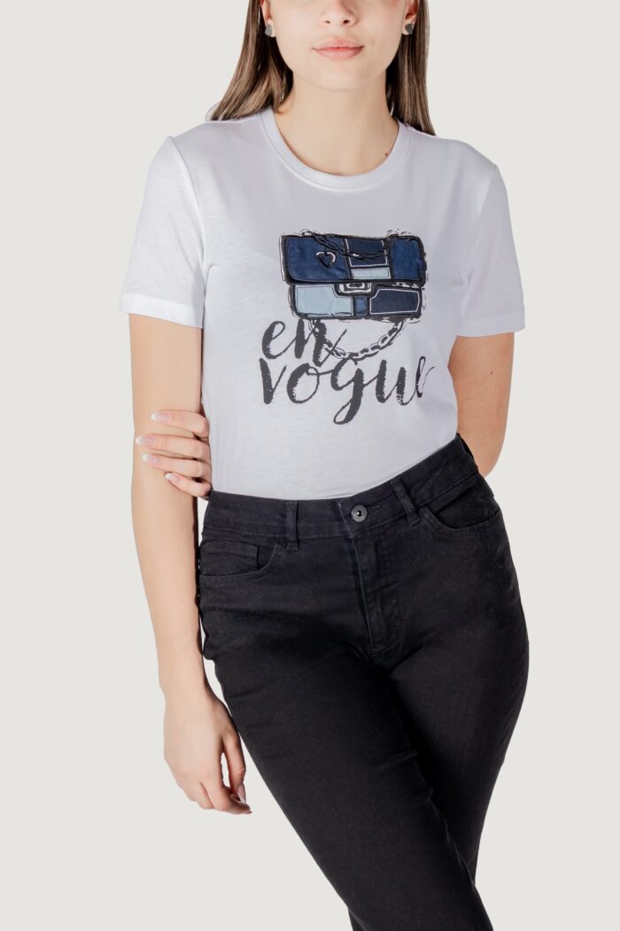 T-shirt Only onlemma life reg s/s lady top box jrs Panna
