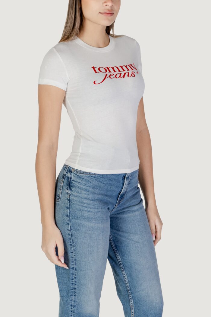 T-shirt Tommy Hilfiger Jeans tjw essential Bianco
