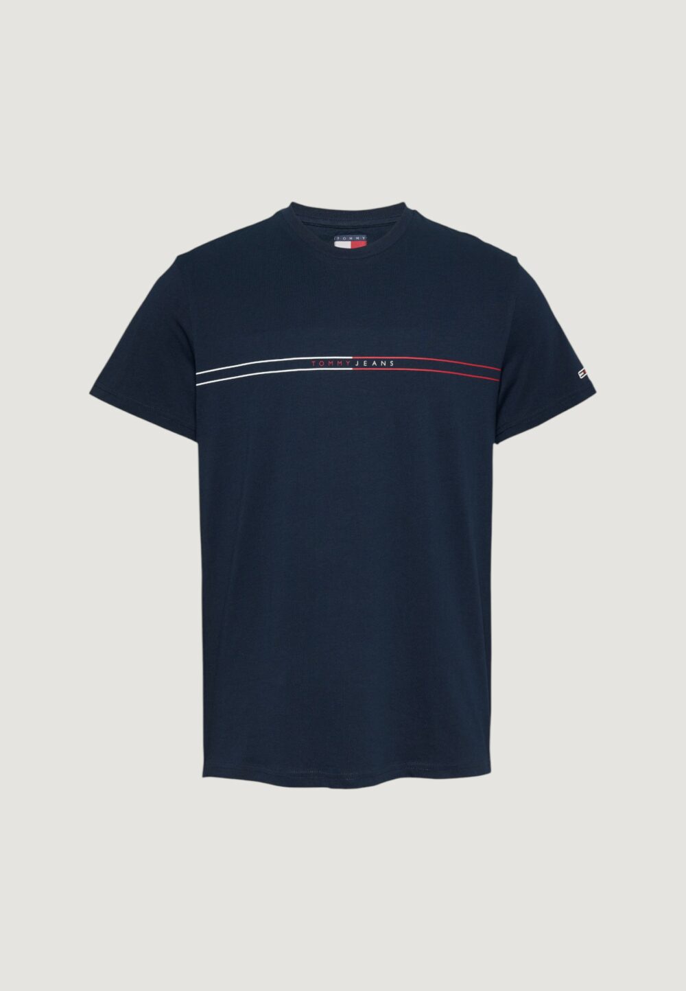 T-shirt Tommy Hilfiger Jeans tjm entry graphic Blu - Foto 2