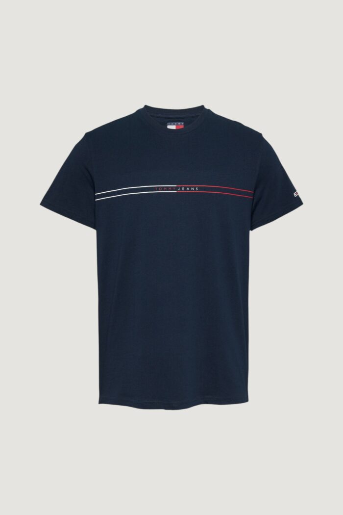 T-shirt Tommy Hilfiger Jeans tjm entry graphic Blu