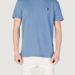 T-shirt Tommy Hilfiger Jeans tjm reg badge tee Blu Chiaro - Foto 1