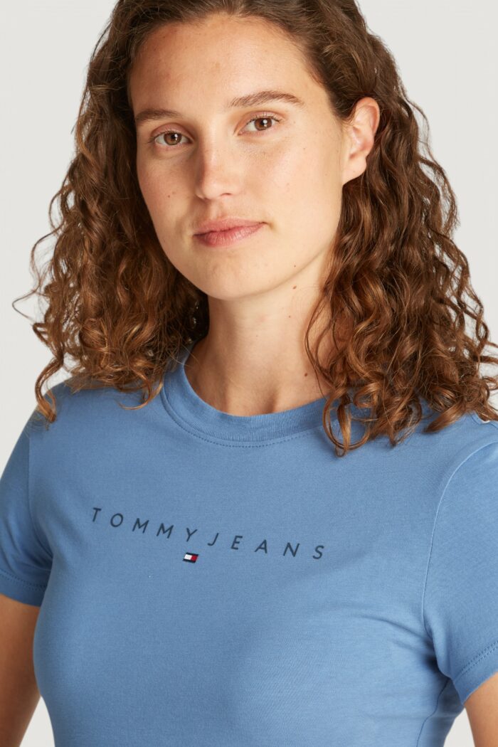 T-shirt Tommy Hilfiger Jeans tjw tonal linea Indigo