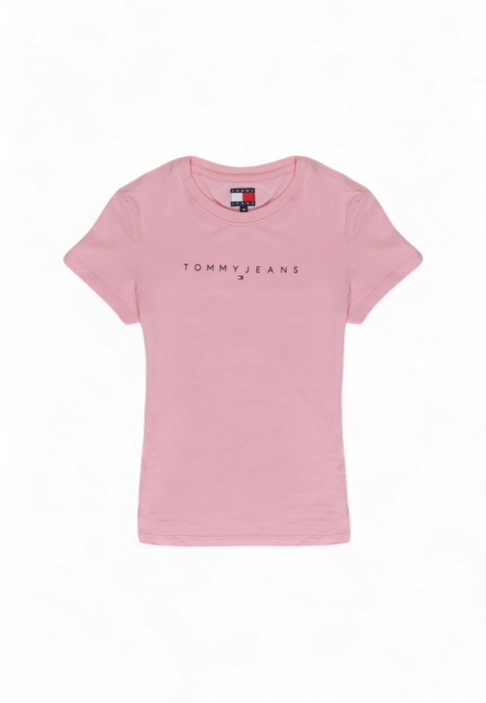 T-shirt Tommy Hilfiger Jeans tjw linear tee Rosa - Foto 6