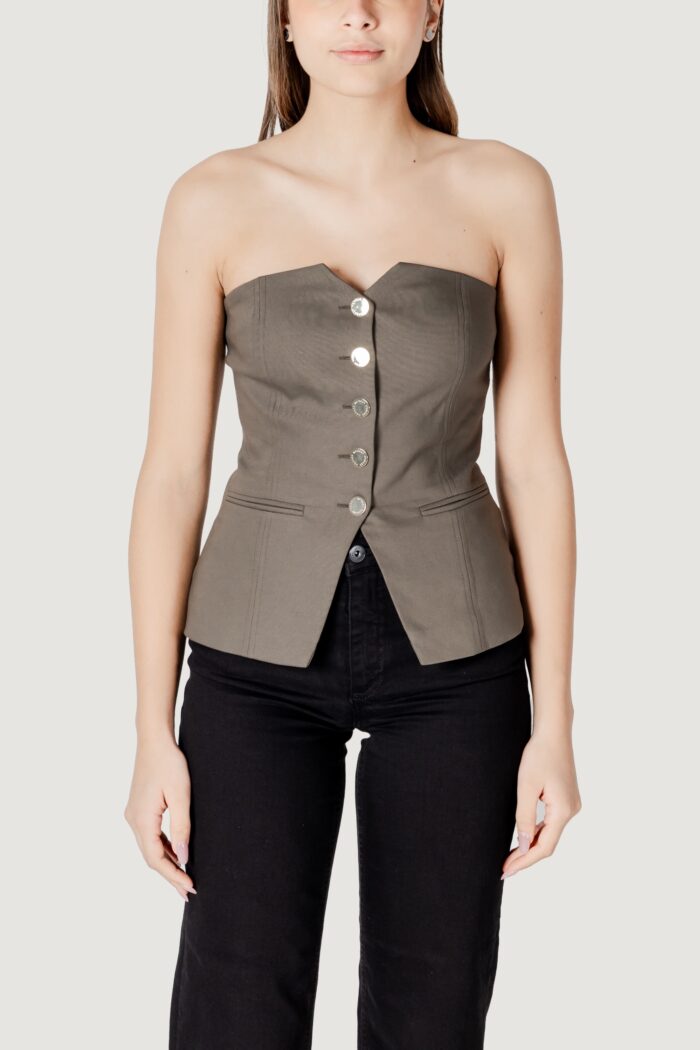 Top Morgan De Toi bustier Verde