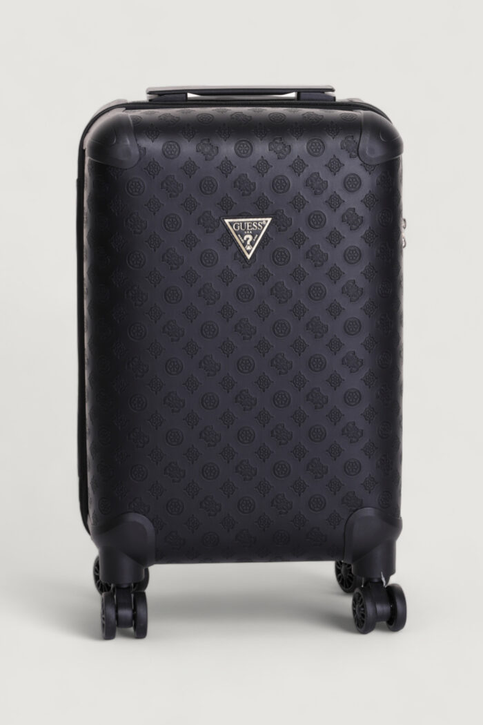 Valigia Guess wilder 20 in 8-wheeler Nero