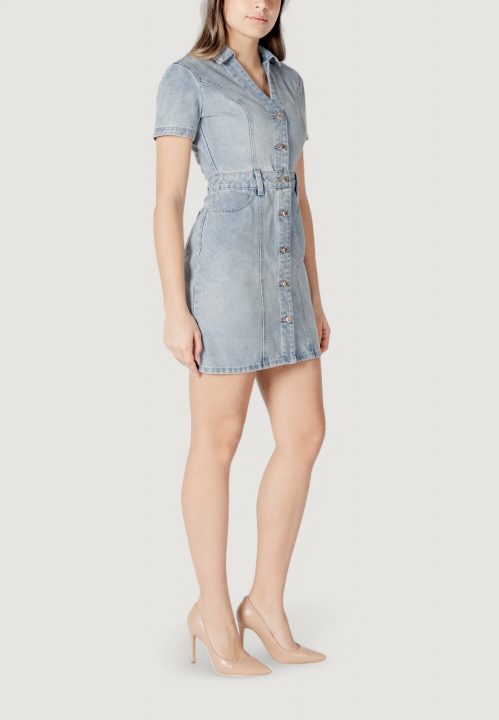 Vestito midi Morgan De Toi Denim - Foto 4