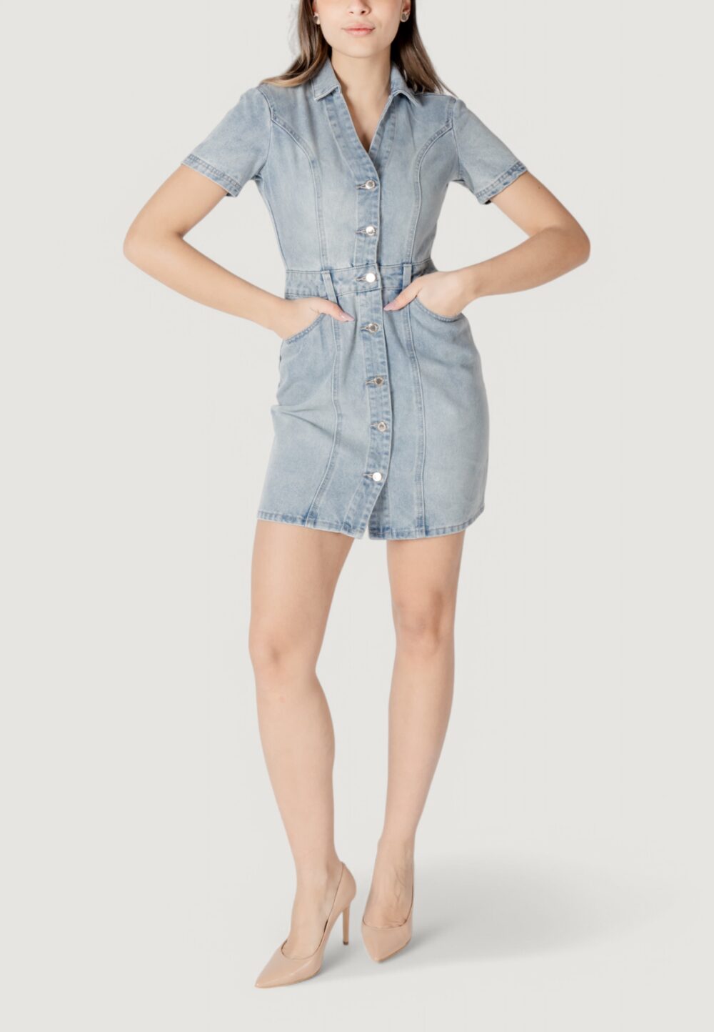 Vestito midi Morgan De Toi Denim - Foto 6