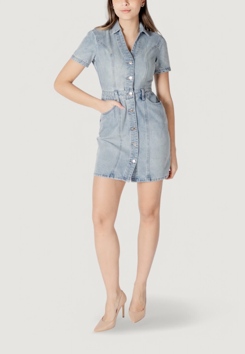 Vestito midi Morgan De Toi Denim - Foto 1