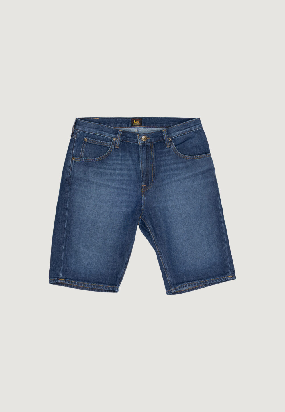 Bermuda Lee 5 pocket short Denim scuro - Foto 1