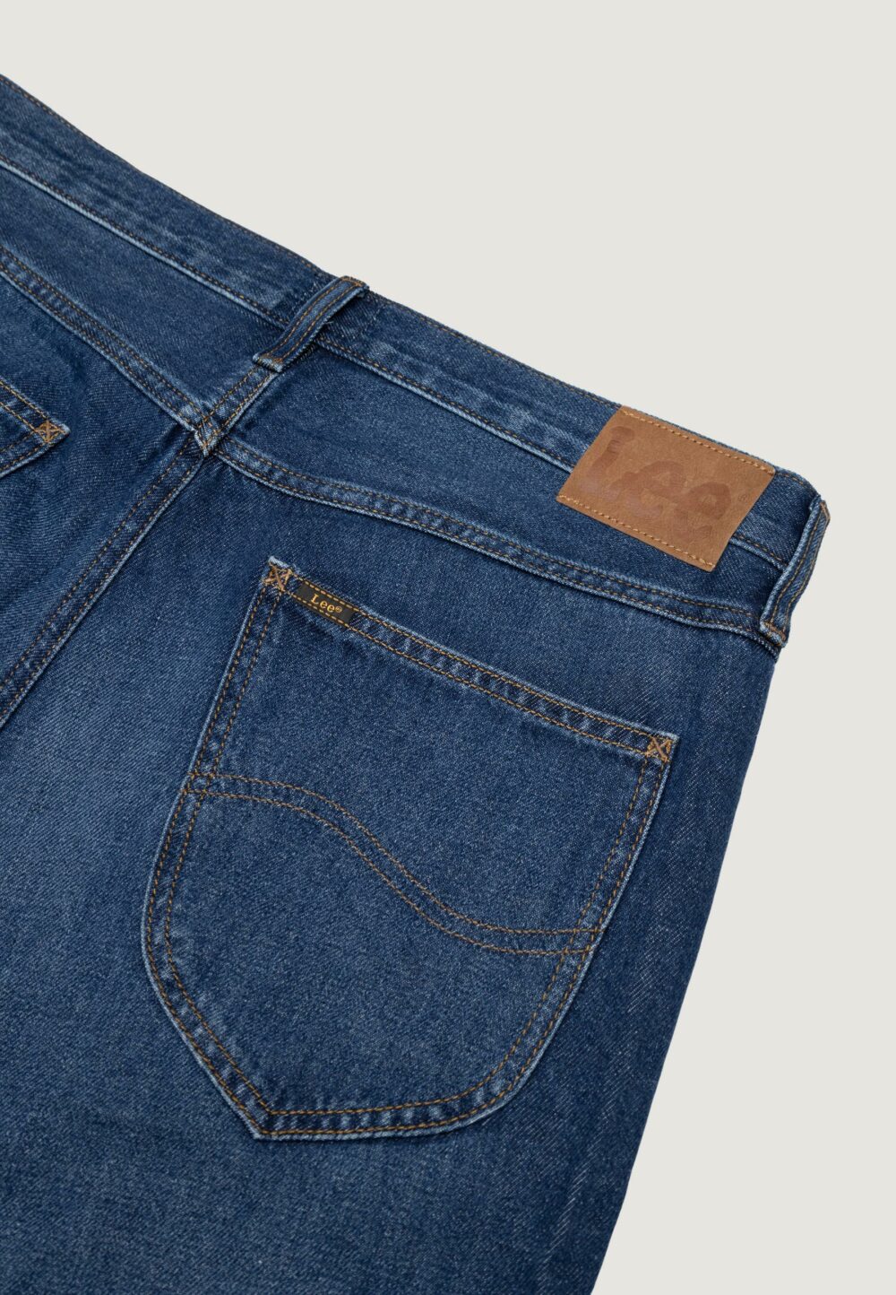 Bermuda Lee 5 pocket short Denim scuro - Foto 4