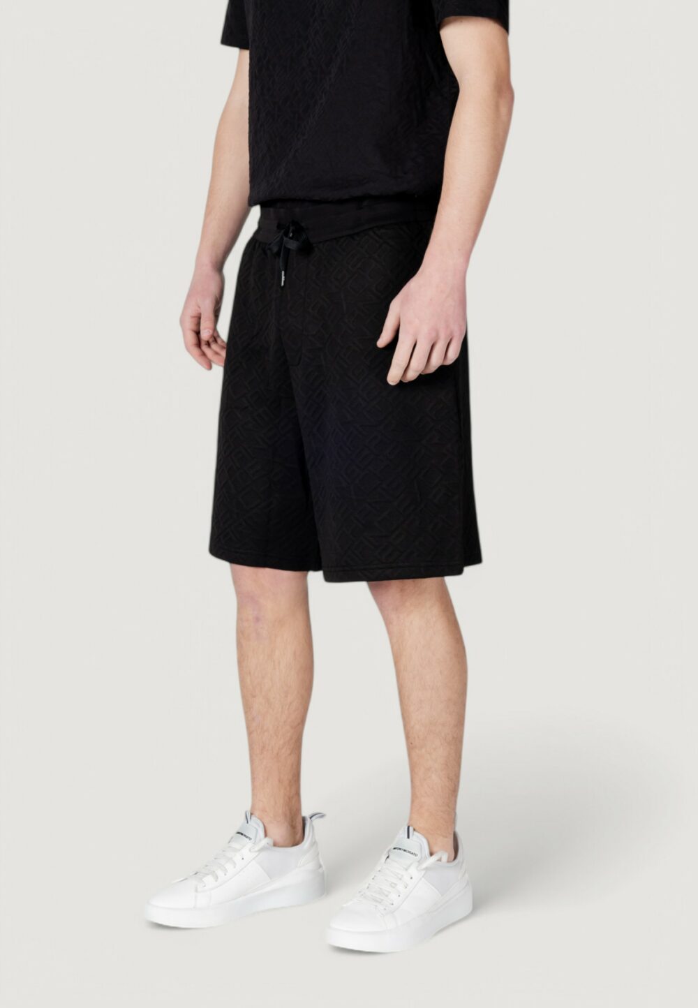 Bermuda sportivi Armani Exchange Nero - Foto 2