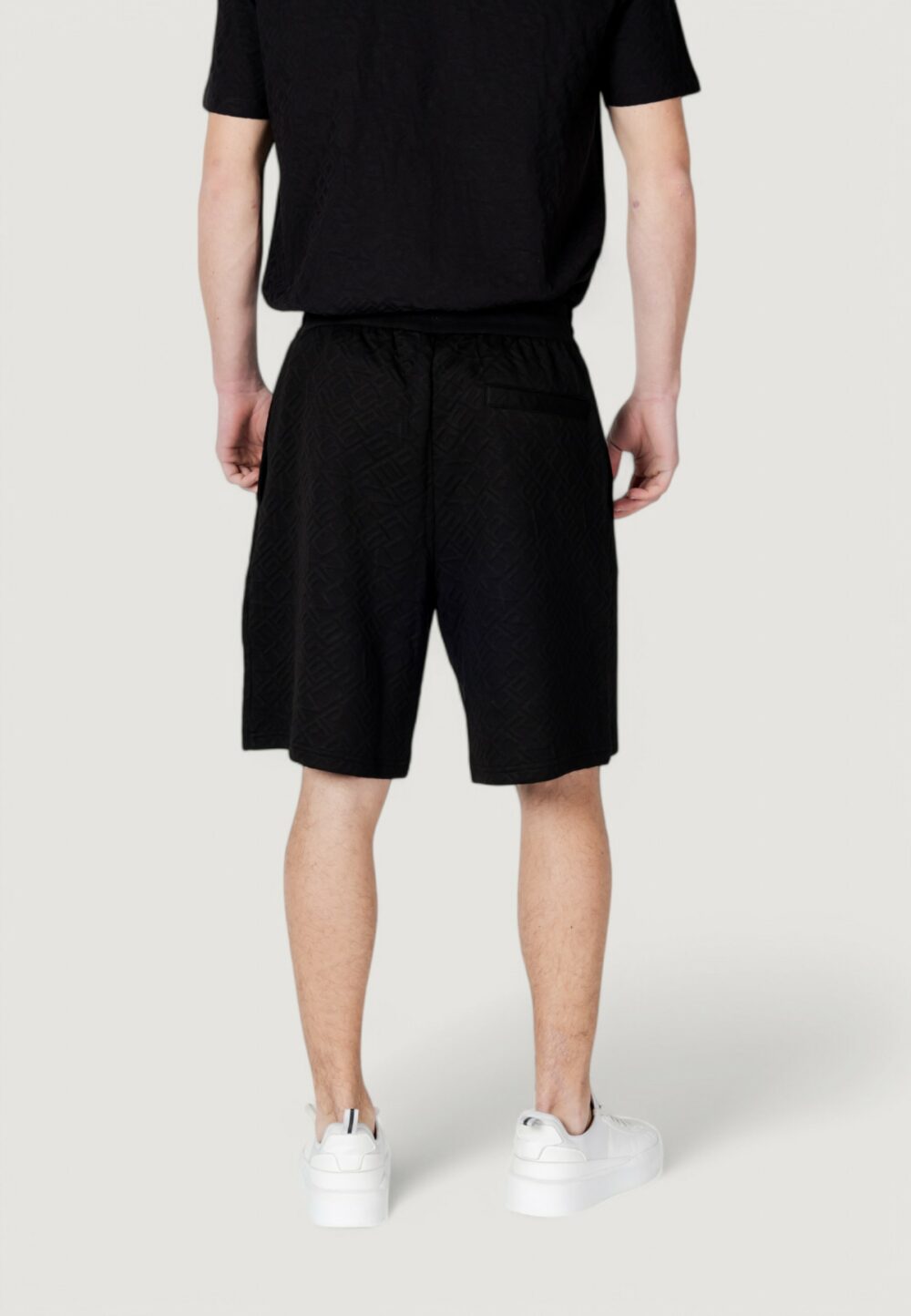 Bermuda sportivi Armani Exchange Nero - Foto 4