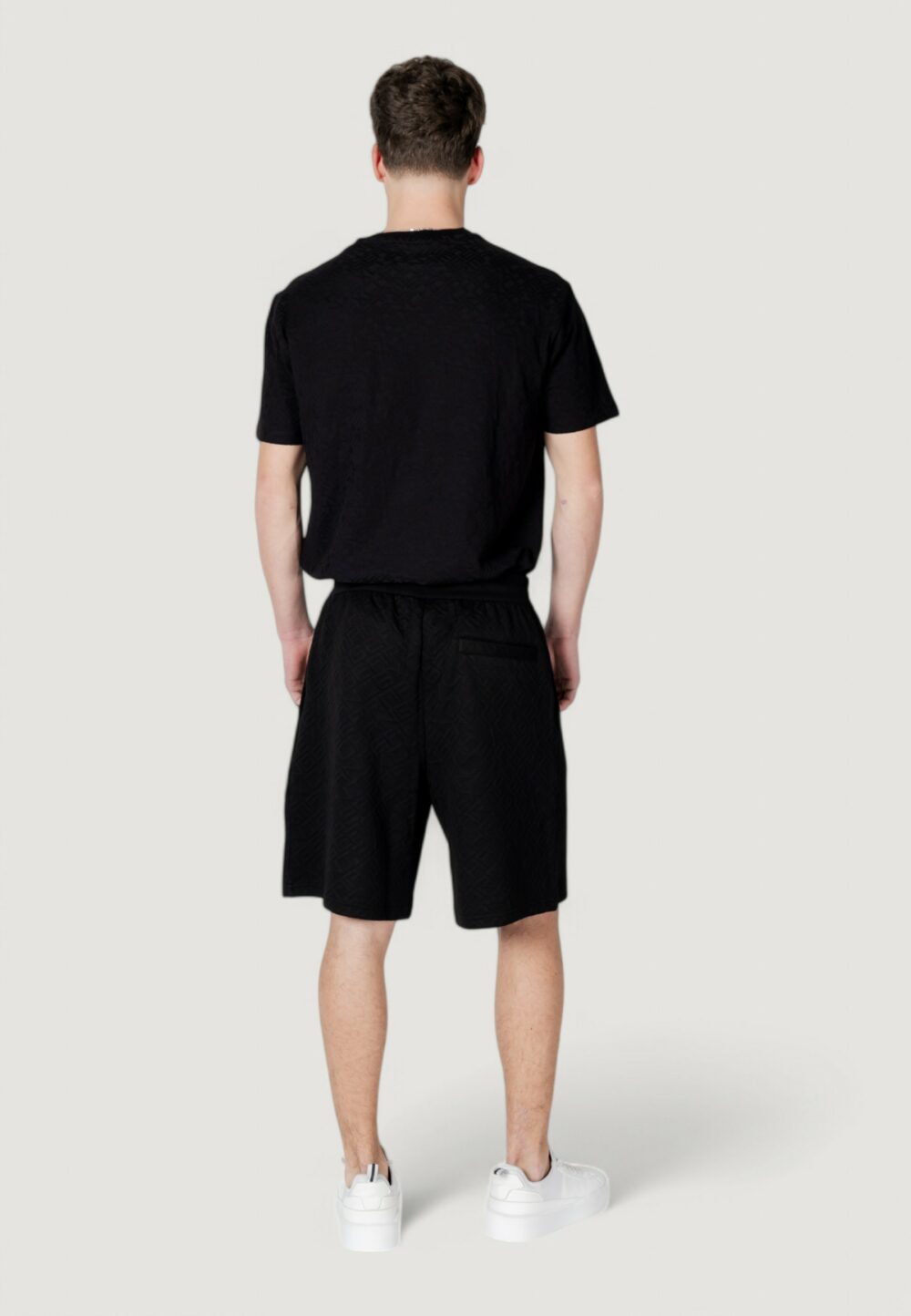 Bermuda sportivi Armani Exchange Nero - Foto 6