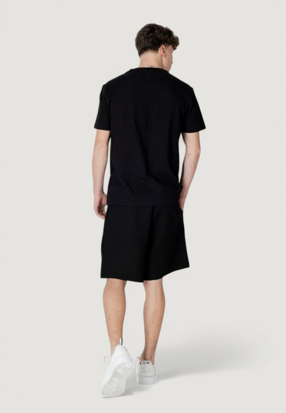 Bermuda sportivi Armani Exchange Nero - Foto 8