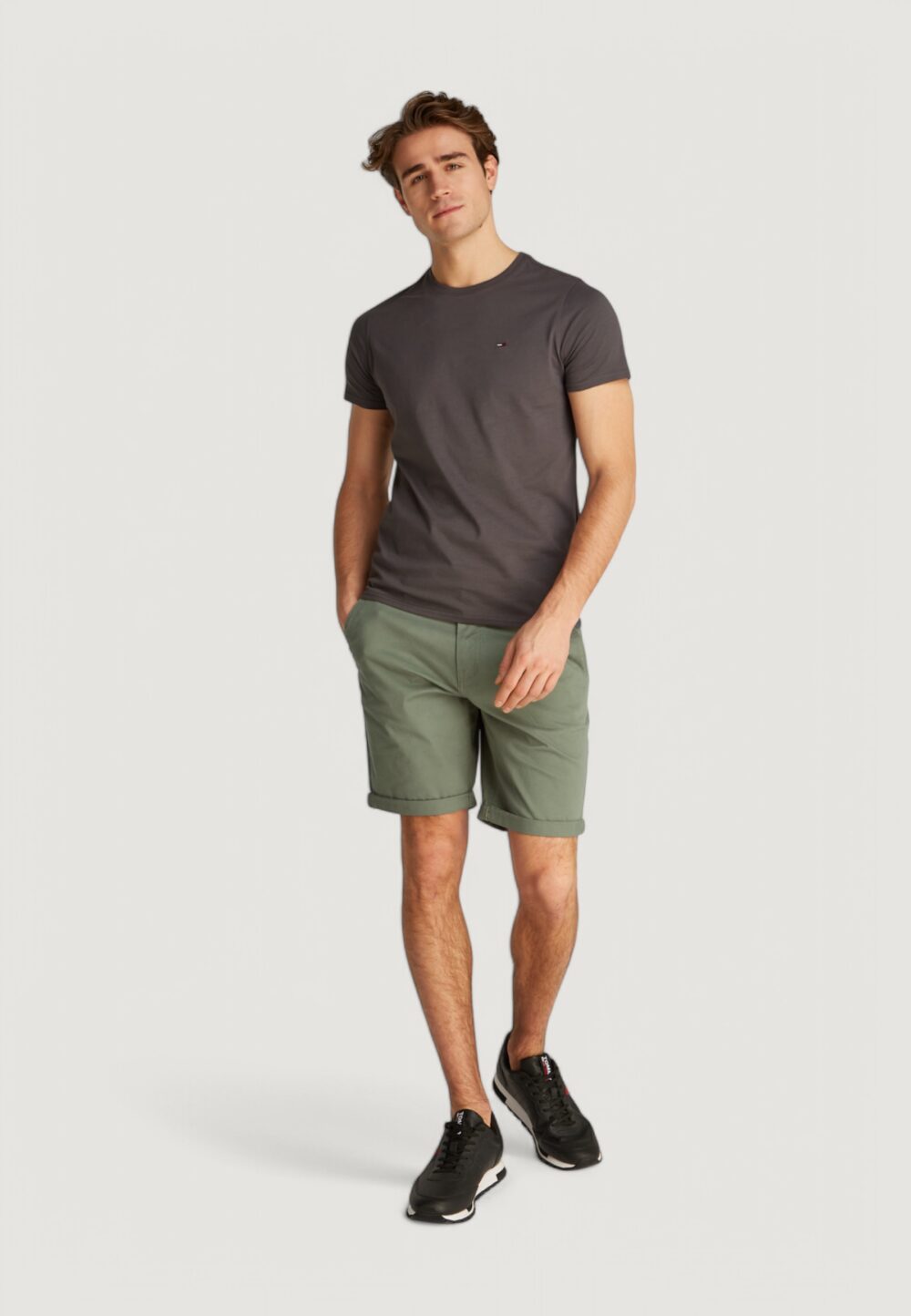 Bermuda Tommy Hilfiger Jeans tjm scanton Verde - Foto 2