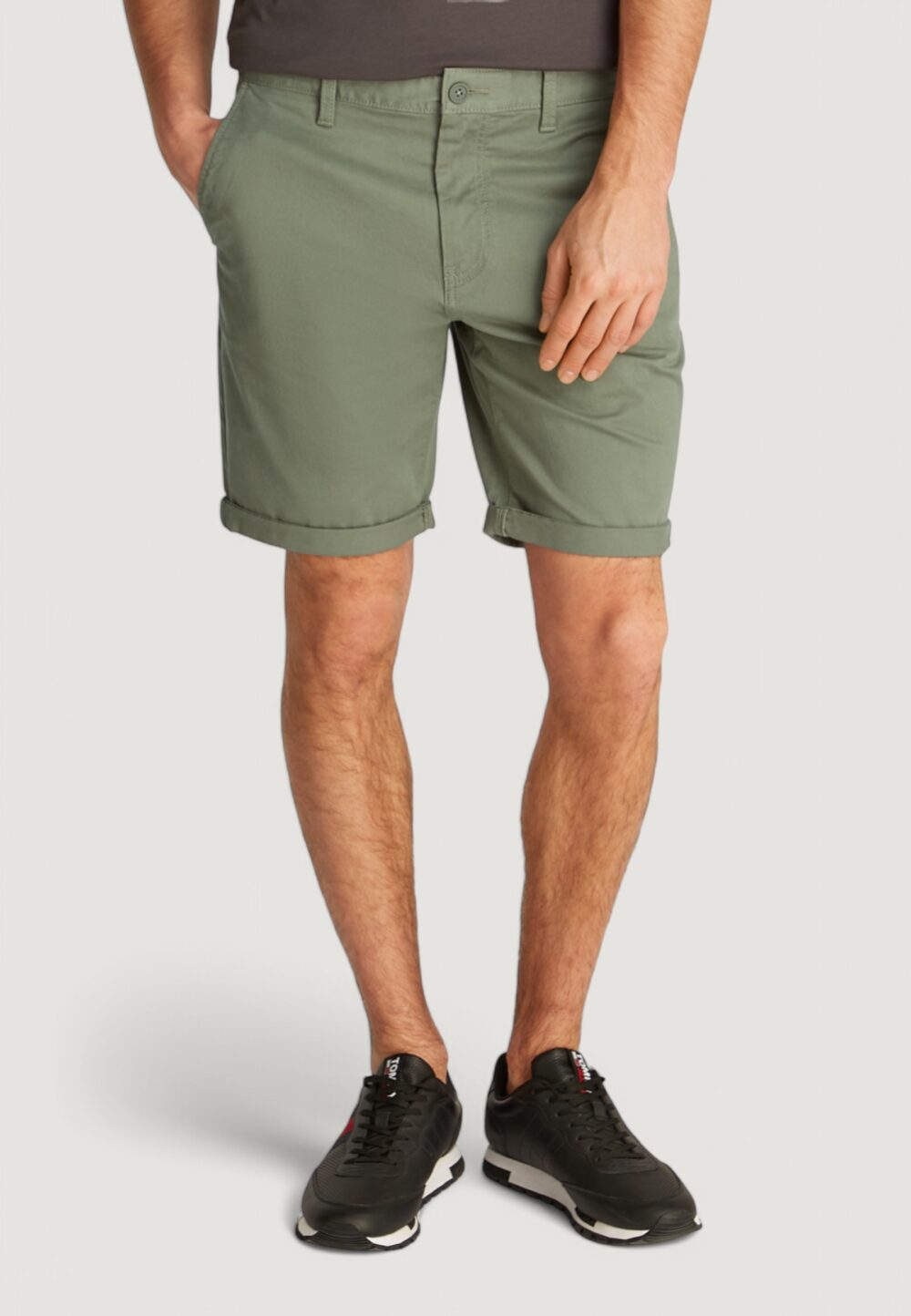 Bermuda Tommy Hilfiger Jeans tjm scanton Verde - Foto 1