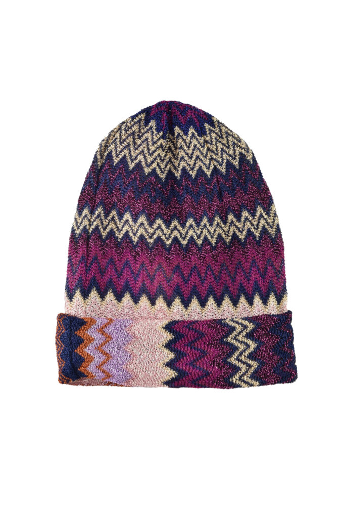 Berretto MISSONI  BEIGE/VIOLA