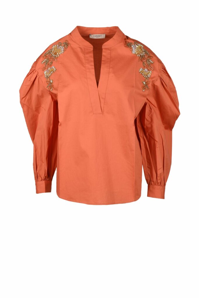 Blusa manica corta TWIN SET  Rosa