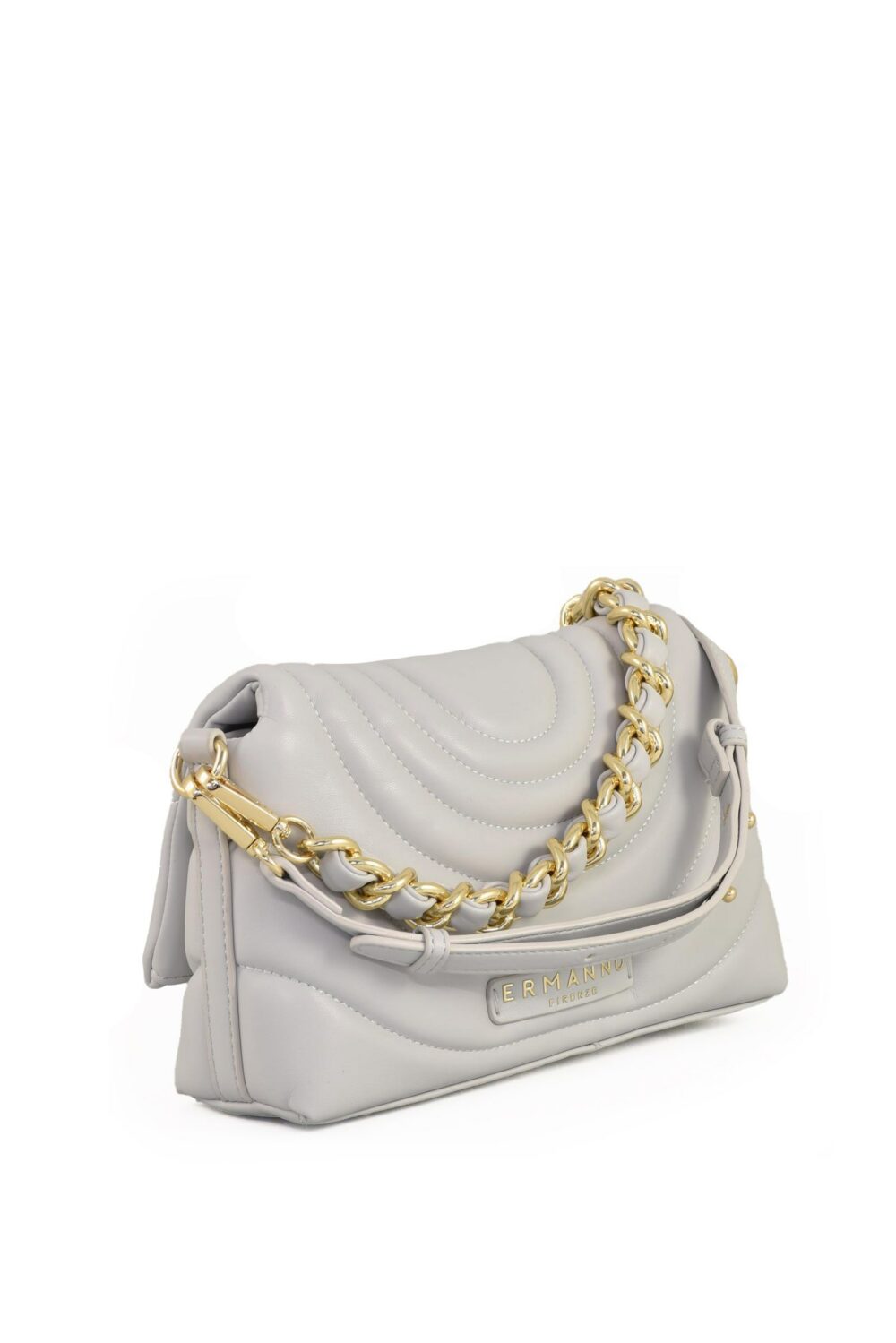 Borsa ERMANNO Grigio Chiaro - Foto 2