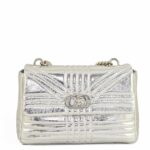 Borsa LA CARRIE Argento - Foto 1