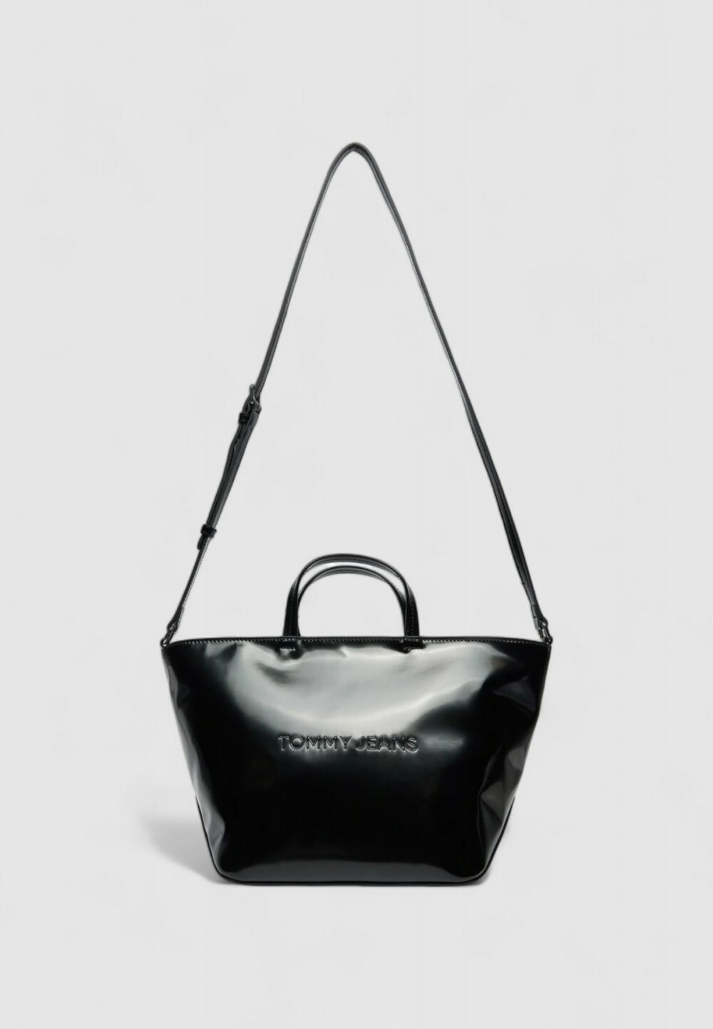 Borsa Tommy Hilfiger tjw ess must mini tote seasonal Nero - Foto 1