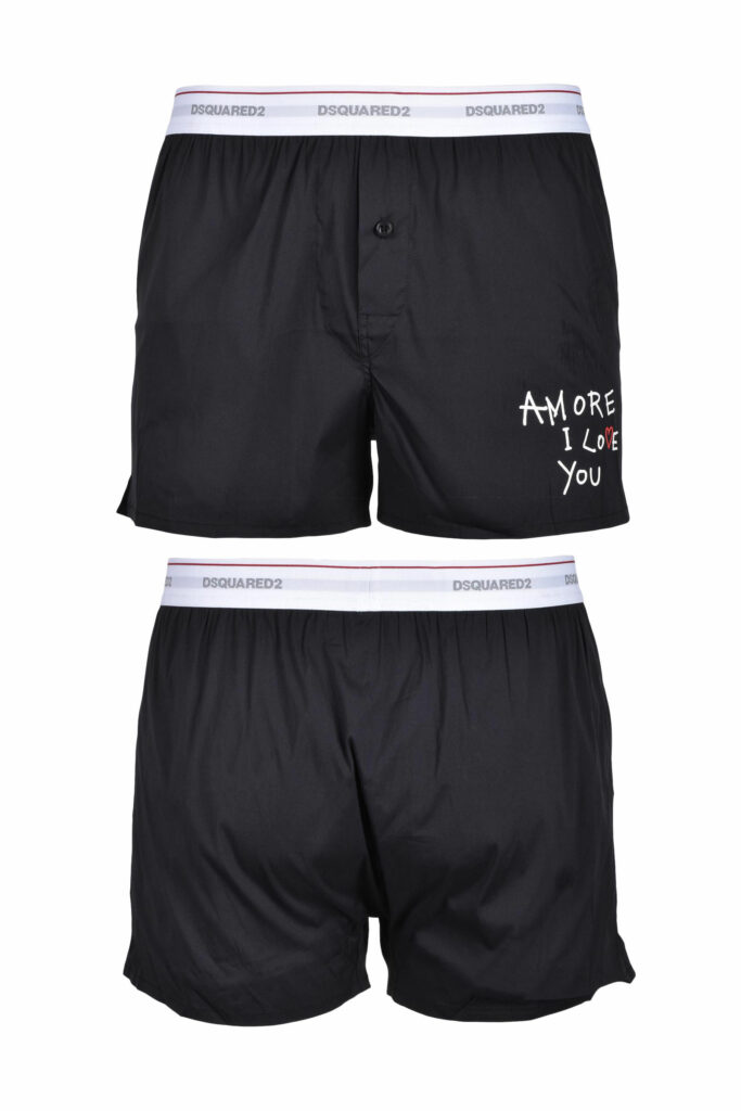 Boxer DSQUARED UNDERWEAR  Nero