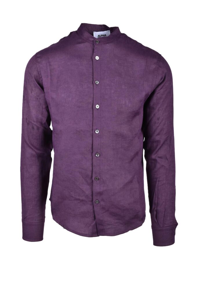 Camicia manica lunga ALPHA  Viola