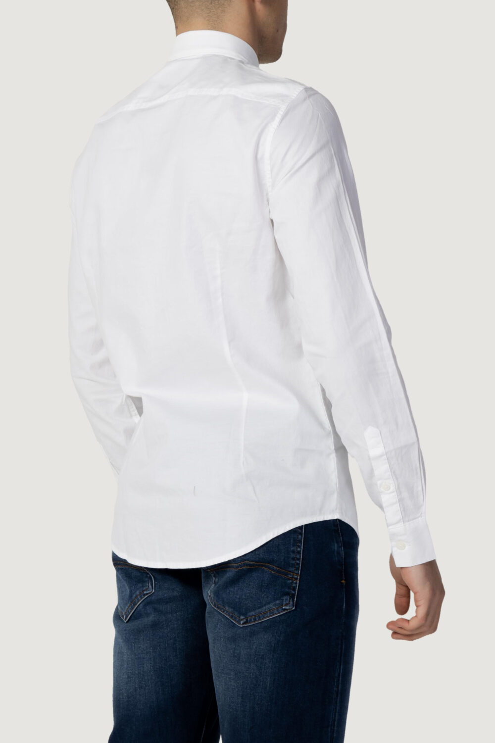 Camicia manica lunga Armani Exchange Bianco - Foto 4