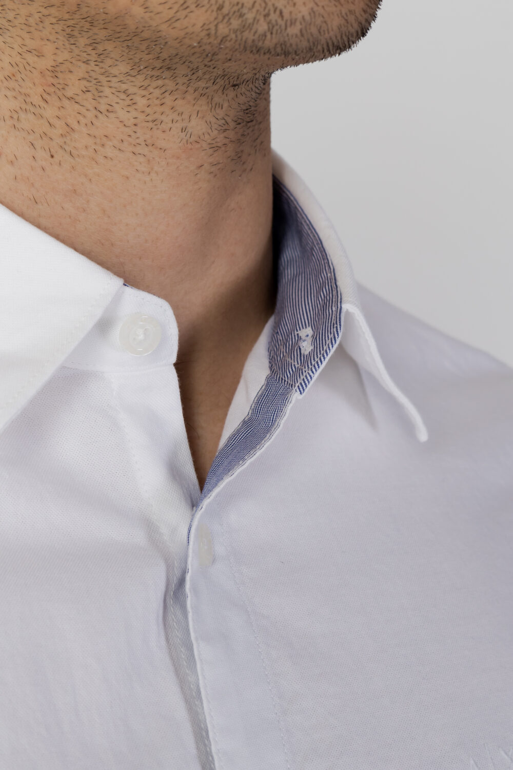 Camicia manica lunga Armani Exchange Bianco - Foto 5