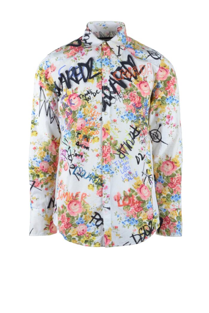 Camicia manica lunga Dsquared2  Multicolor