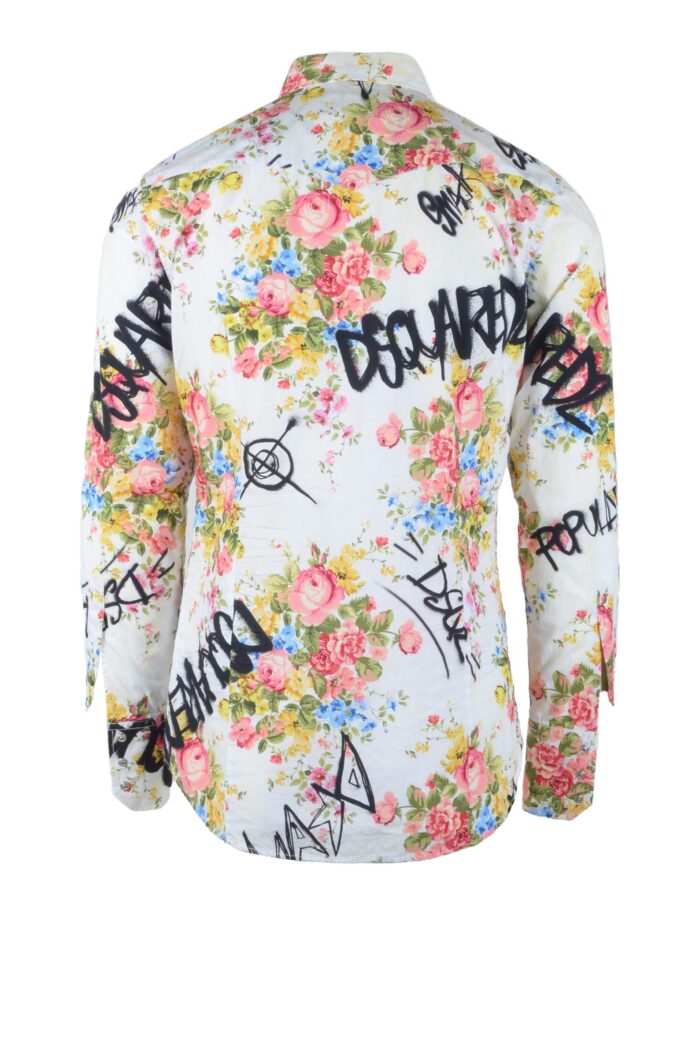 Camicia manica lunga Dsquared2  Multicolor