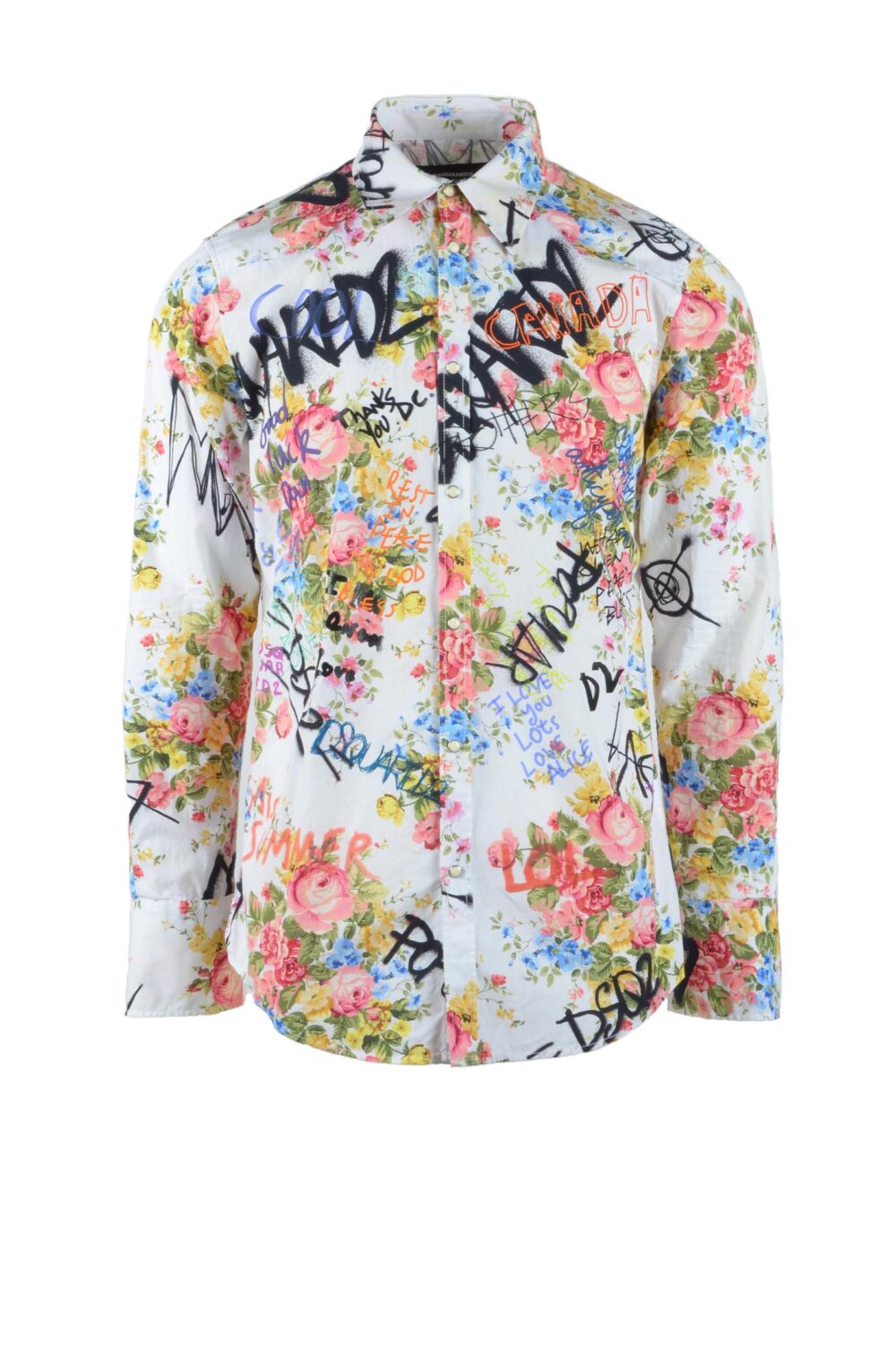 Camicia manica lunga Dsquared2 Multicolor - Foto 2