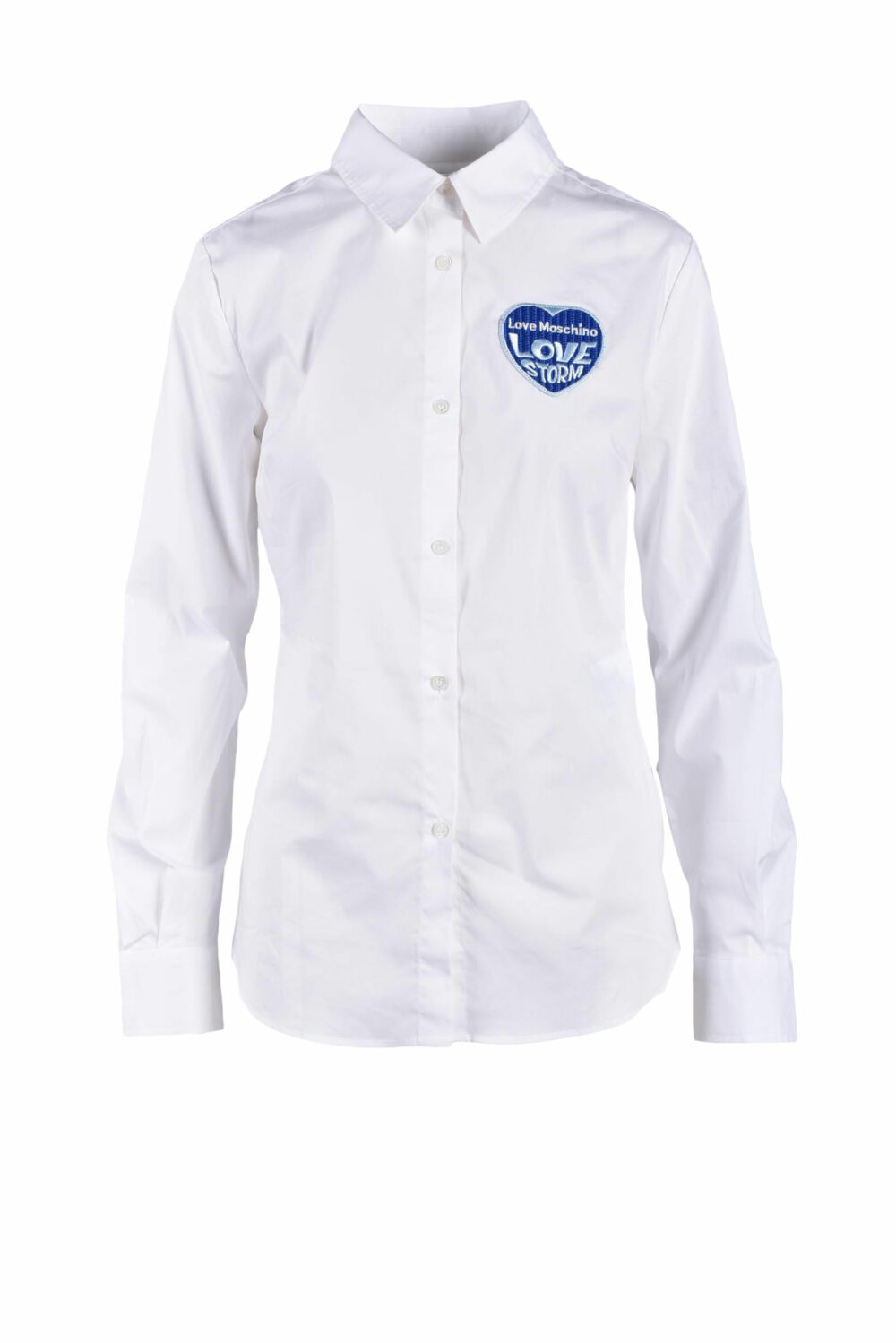 Camicia manica lunga Love Moschino Bianco - Foto 1