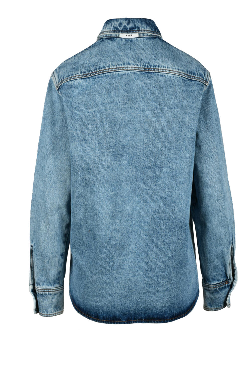 Camicia manica lunga MSGM Denim - Foto 1