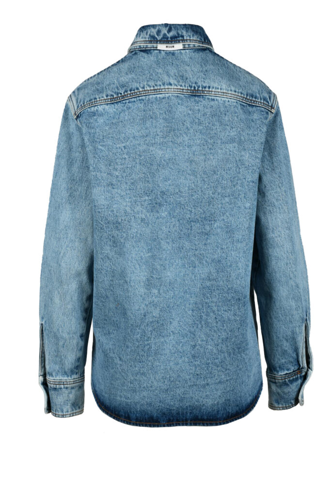 Camicia manica lunga MSGM  Denim