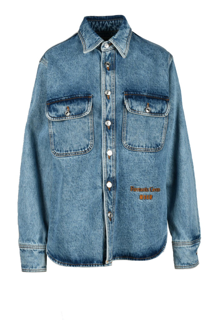 Camicia manica lunga MSGM  Denim