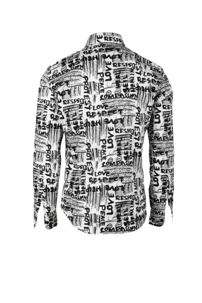Camicia manica lunga TAKESHY KUROSAWA  Bianco