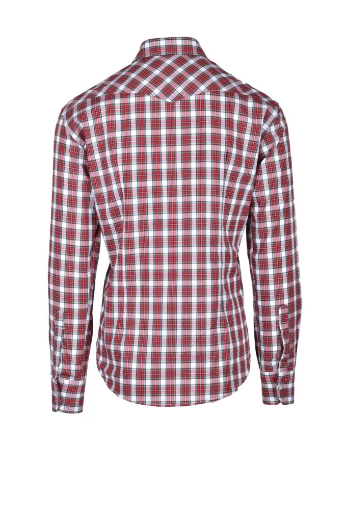 Camicia manica lunga TAKESHY KUROSAWA  Rosso