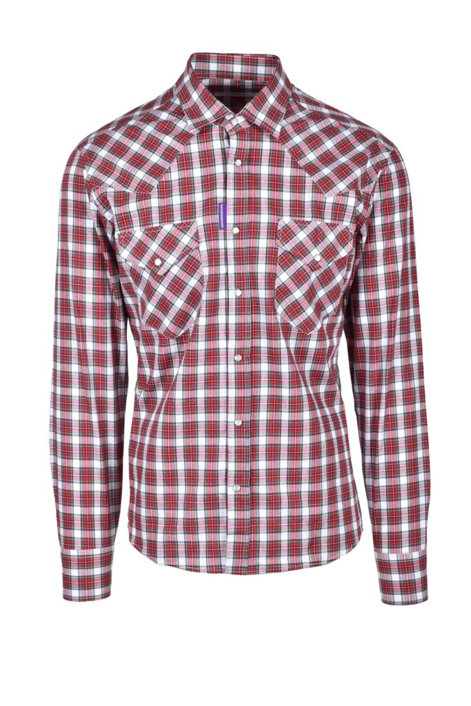 Camicia manica lunga TAKESHY KUROSAWA  Rosso